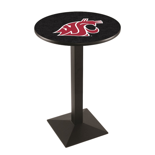 42" Blk Wrinkle Washington State Pub Table